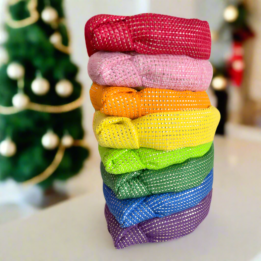 The Canton Christmas Shop Child Size Solid Tweed Headband by Brianna Cannon at the boutique