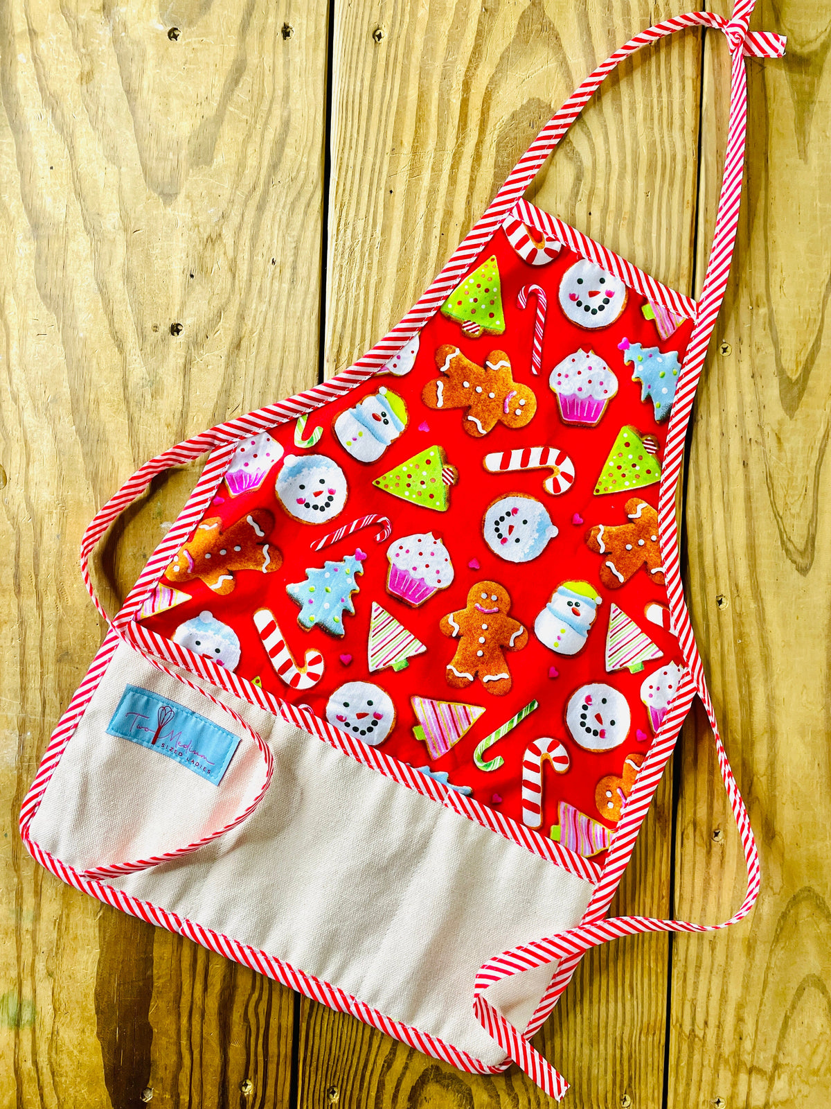 Children's apron sweet treats Christmas Cheer All Year
