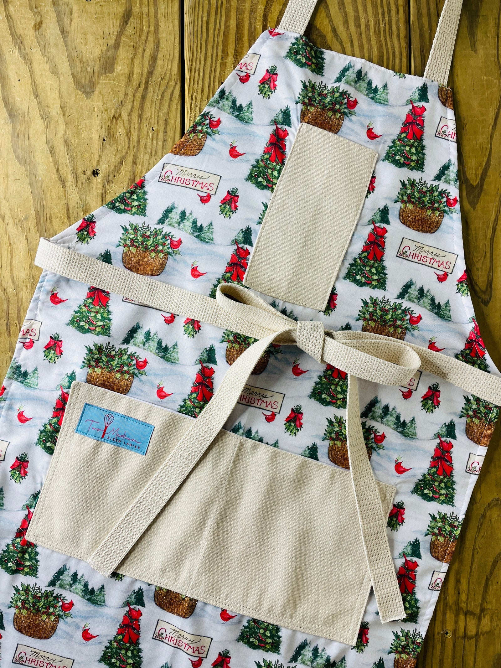 Christmas Forest Apron