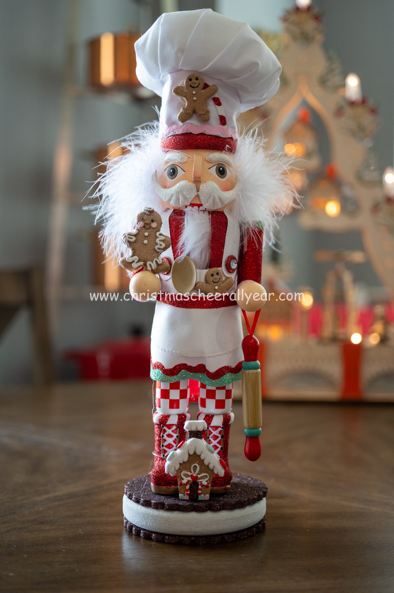 15" Hollywood Nutcrackers™ Gingerbread Chef Nutcracker