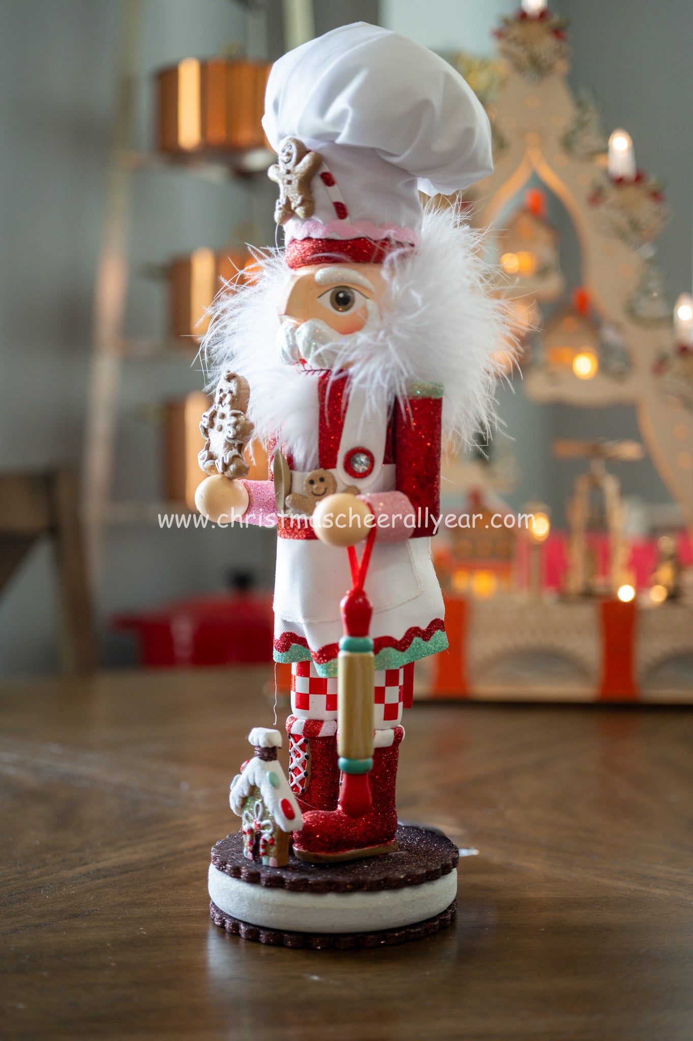 15" Hollywood Nutcrackers™ Gingerbread Chef Nutcracker