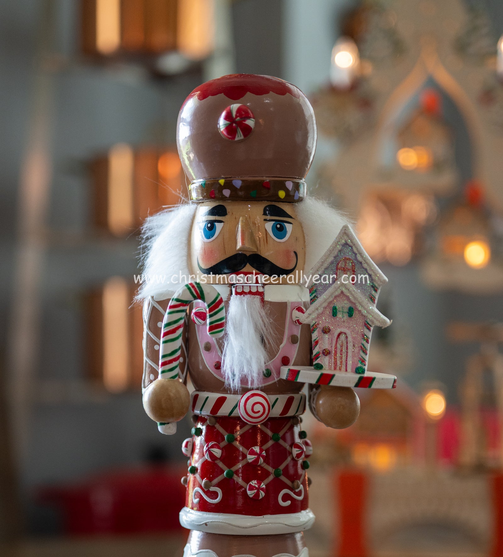 Highly detailed baker nutcracker to display all year