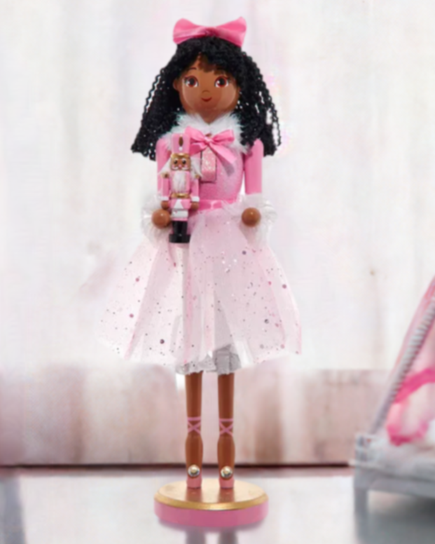 Christmas Cheer All Year 12" Black Clara Ballerina Nutcracker F2269 by Kurt Adler Nutcracker Ballet