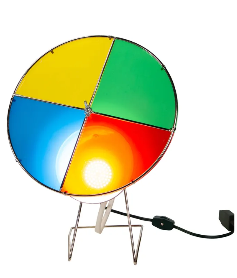 The Canton Christmas Shop 24.5" The Early Years LED  Revolving Color Wheel by Kurt Adler Vintage Style Christmas