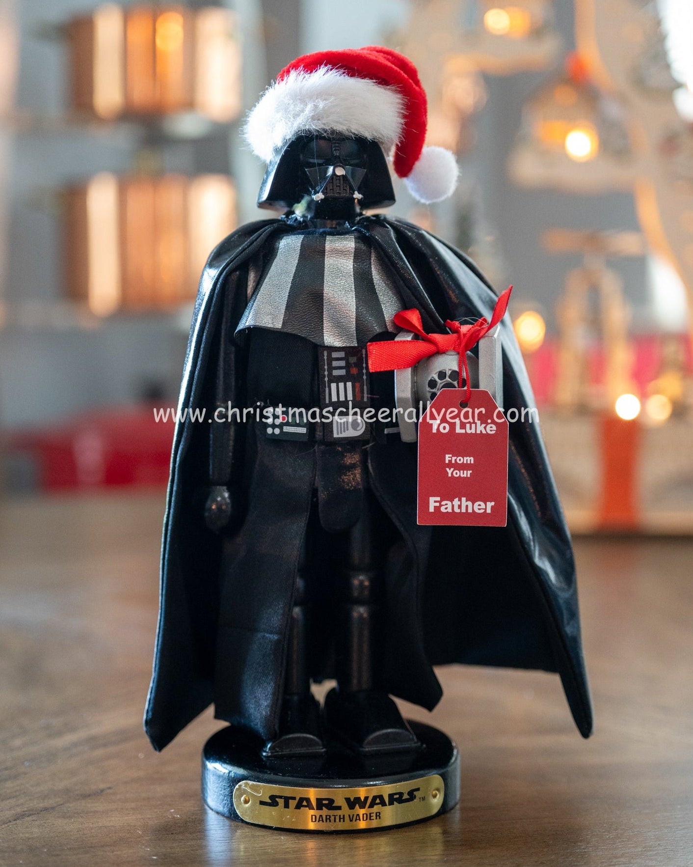 Christmas Cheer All Year Darth Vader Gift Nutcracker