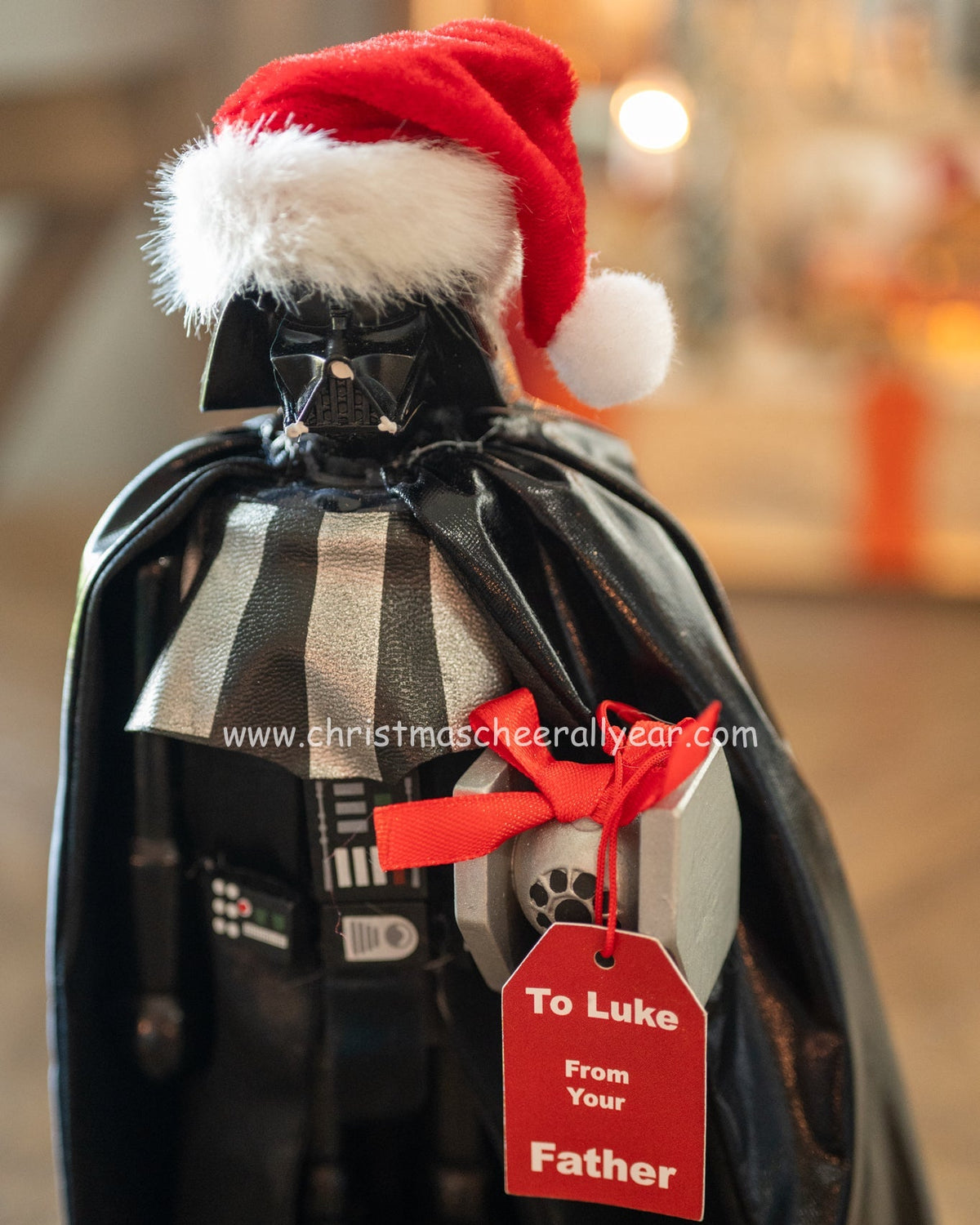 Christmas Cheer All Year Darth Vader Nutcracker TO Luke From Your Father