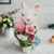 Christmas Cheer All Year Easter Rabbit Ceramic