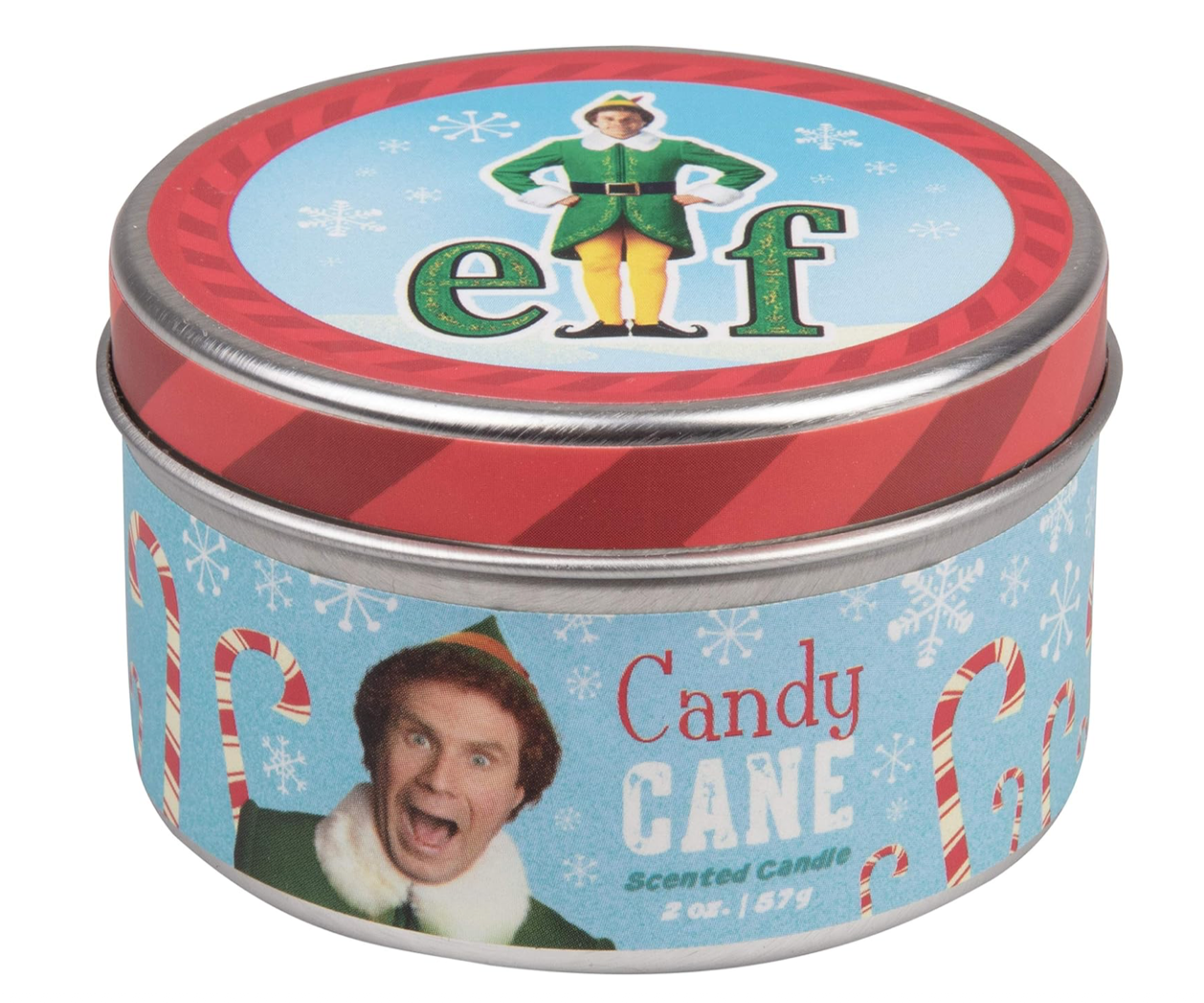 Christmas Cheer All Year Elf The Movie Scented Candles Candy Cane Maple Syrup Candy Corn Will Ferrell