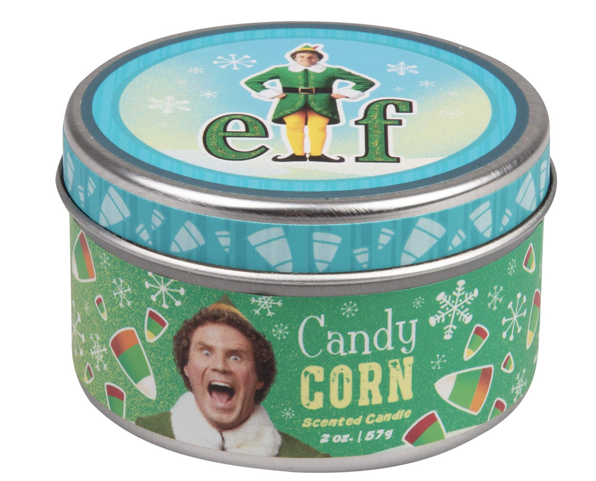 Christmas Cheer All Year Elf The Movie Scented Candles Candy Cane Maple Syrup Candy Corn Will Ferrell