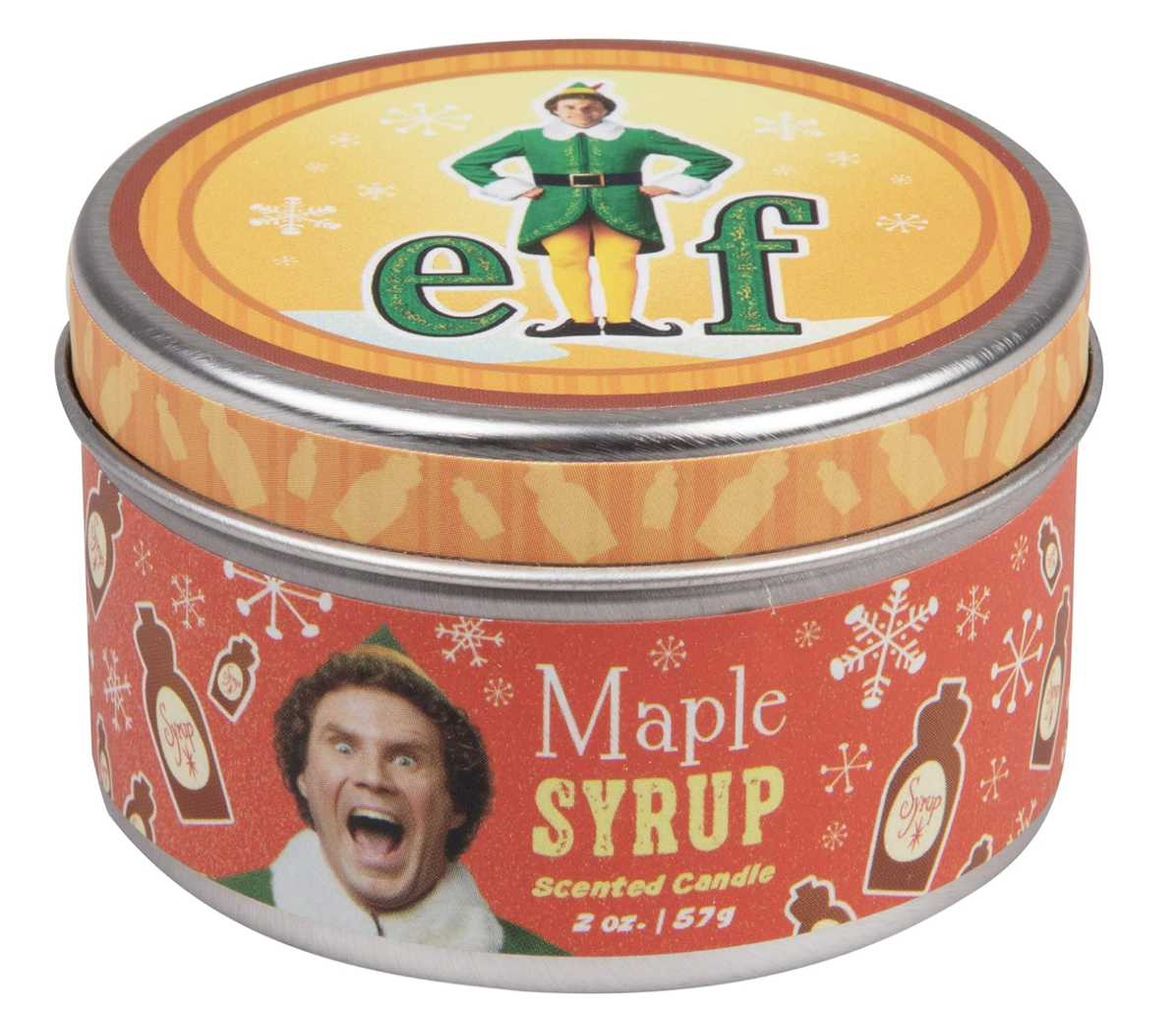 Christmas Cheer All Year Elf The Movie Scented Candles Candy Cane Maple Syrup Candy Corn Will Ferrell