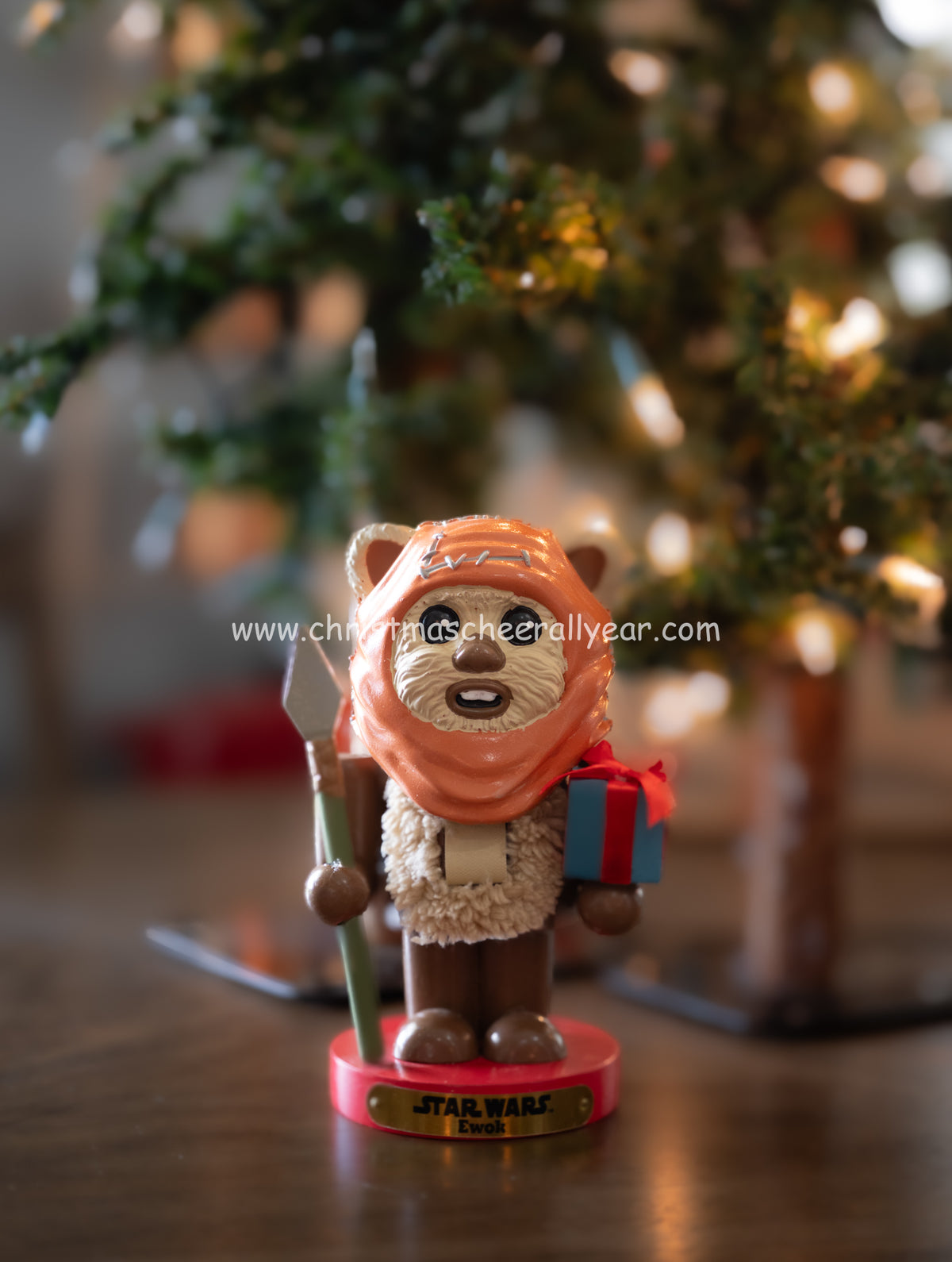 Star Wars Ewok nutcracker available at Christmas Cheer All Year