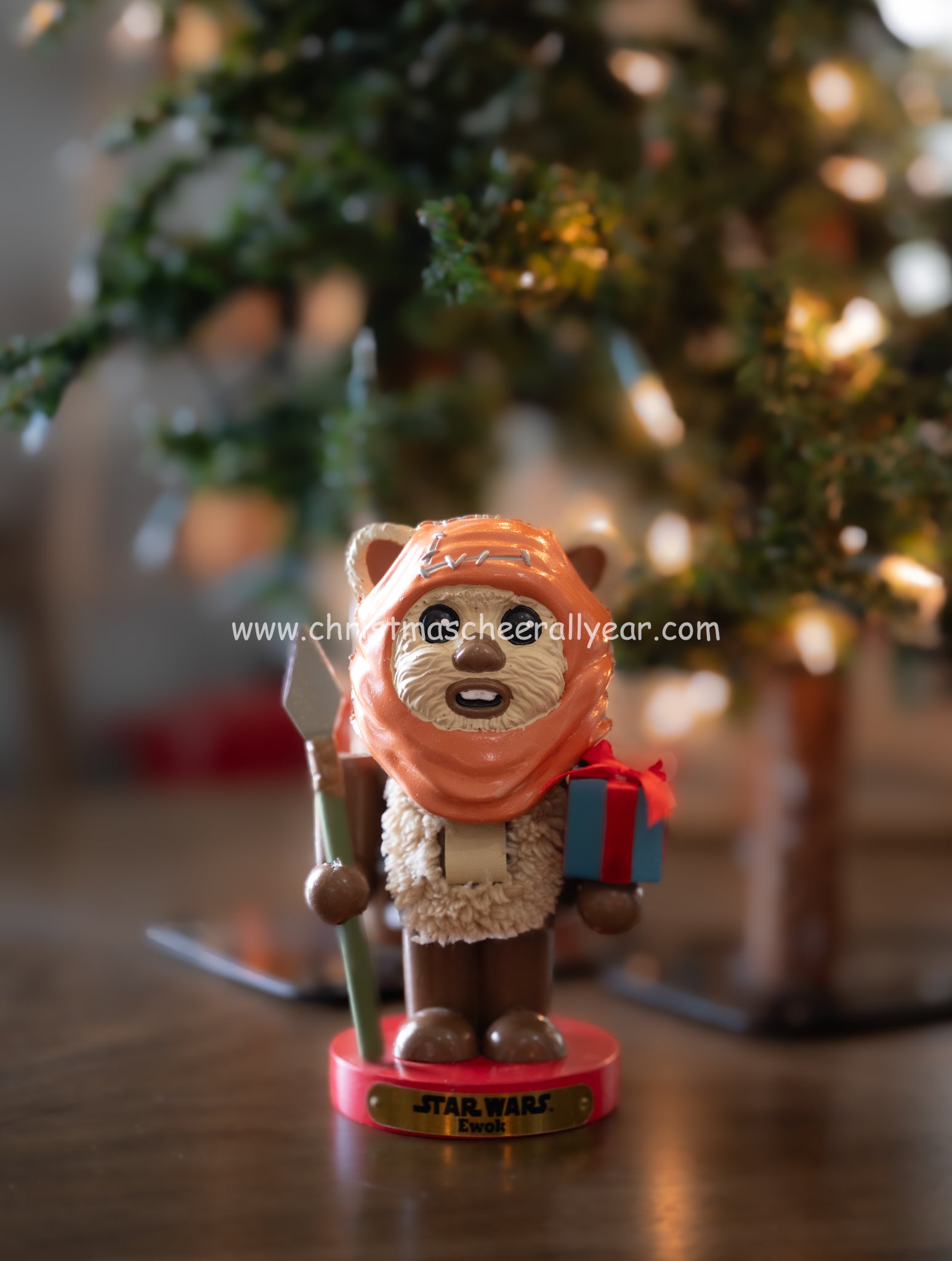 Star Wars Ewok nutcracker available at Christmas Cheer All Year