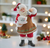 Christmas Cheer All Year Fabriche Santa I Love Coffee Barista Coffee Latte Lover
