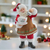 Christmas Cheer All Year Fabriche Santa I Love Coffee Barista Coffee Latte Lover