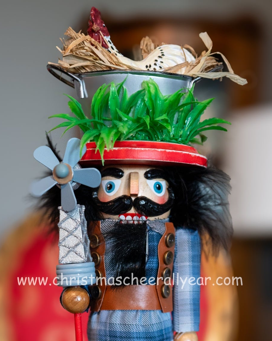 Kurt Adler Farmer Nutcracker Christmas Cheer All Year store