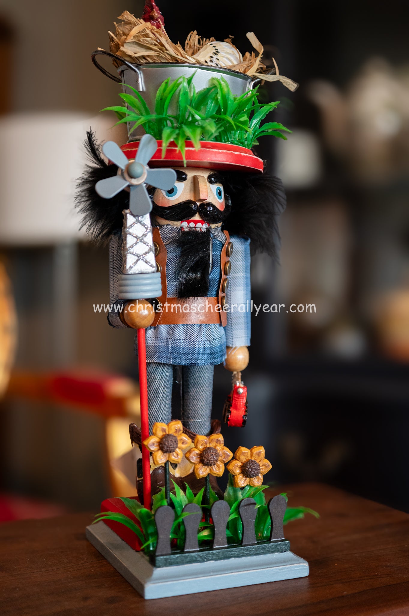 Kurt Adler Farmer Nutcracker Christmas Cheer All Year store