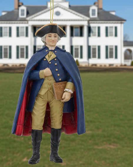 Christmas Cheer All Year George Washginton 250th USA Birthday ornament by Kurt Adler