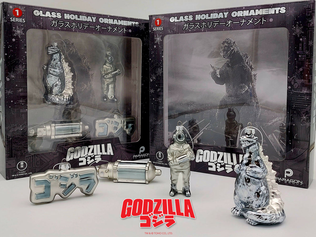 Godzilla Glass Ornaments Series 1