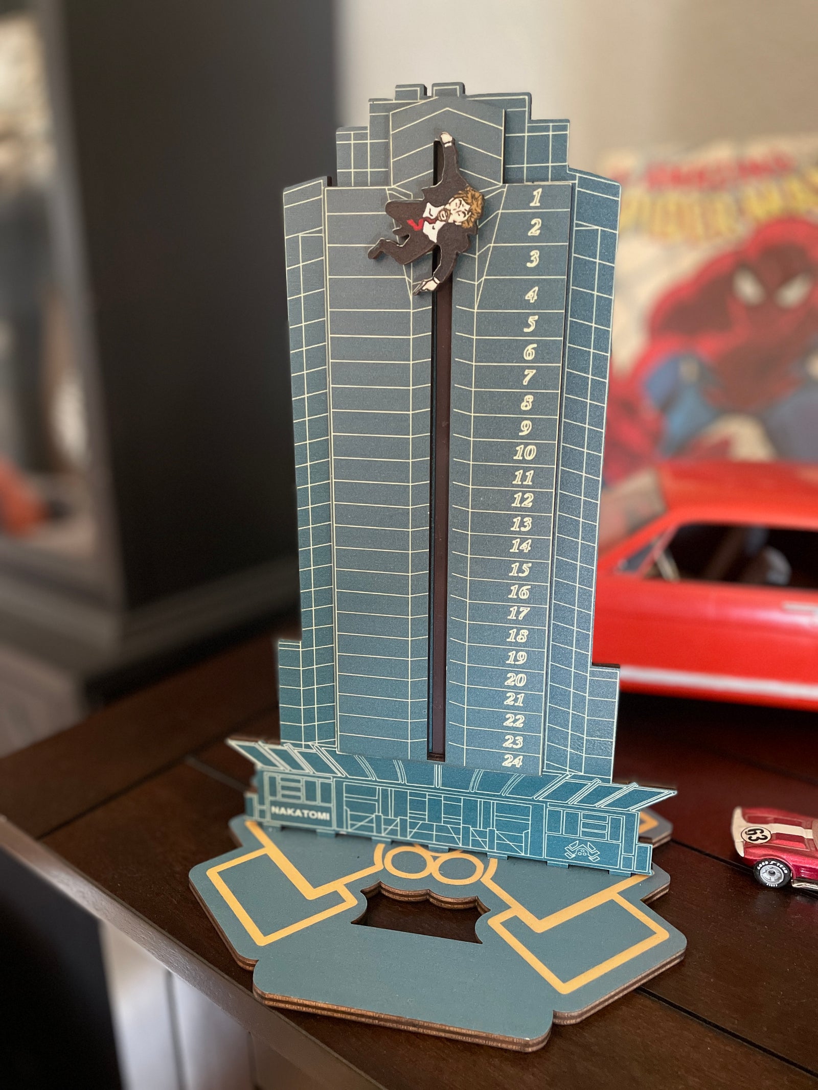 Christmas Cheer All Year Die Hard Movie Nakatomi Plaza Advent Calendar Hans Gruber