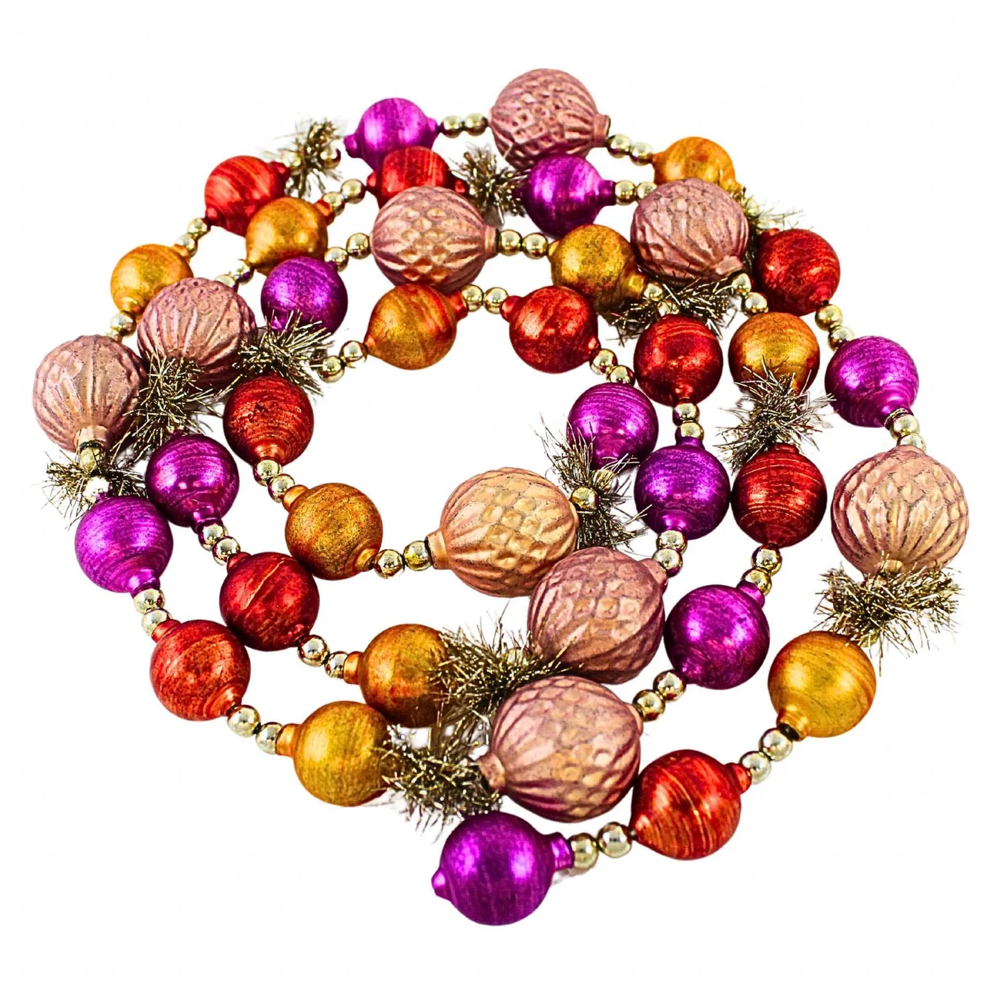 Cody Foster Heirloom Glass Ball Garland