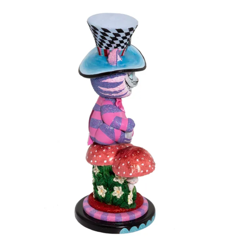 The Canton Christmas Shop 15" Hollywood 15" Cheshire Cat Nutcracker Alice in wonderland collection Kurt Adler