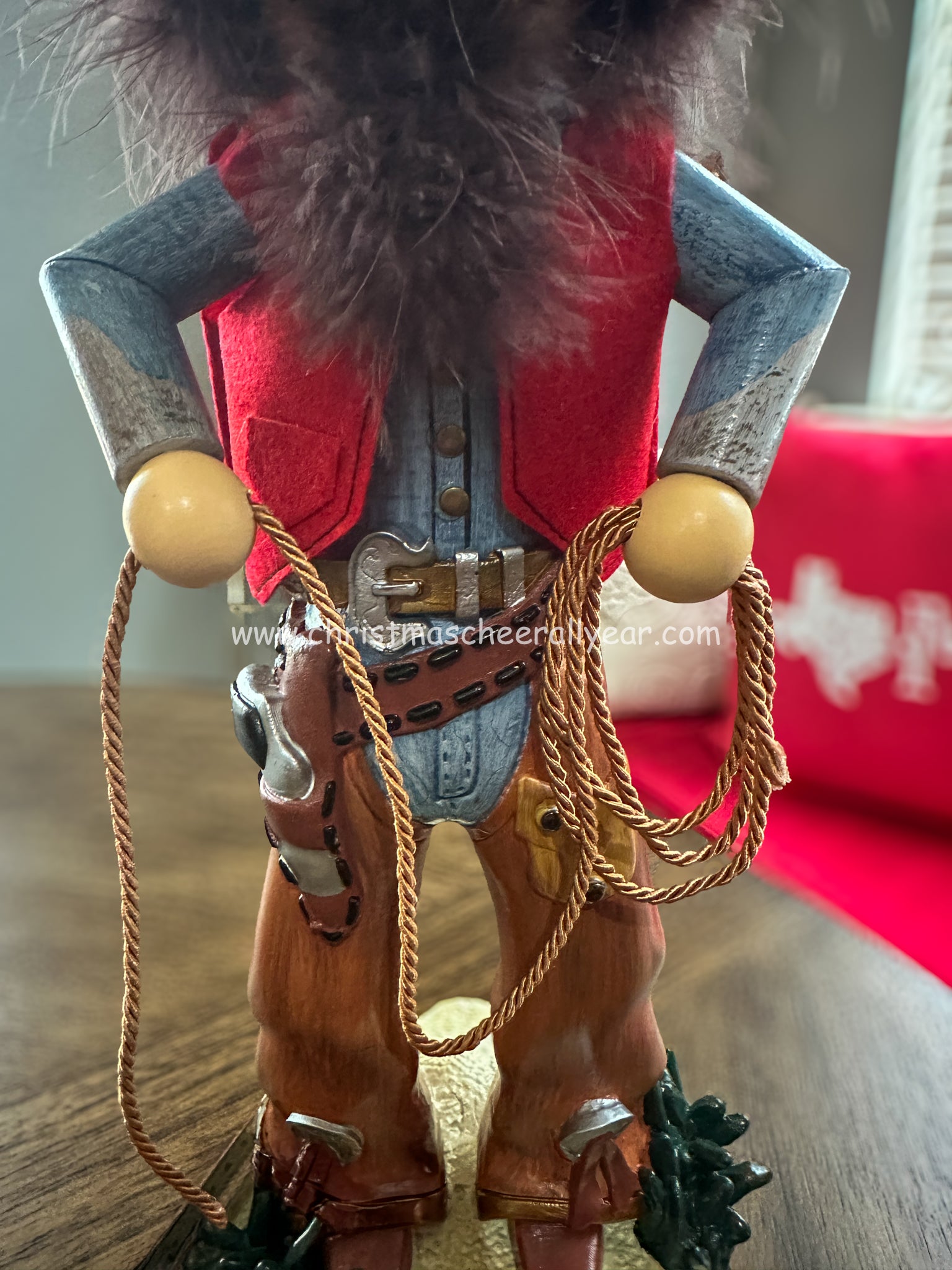 Hollywood Nutcracker Cowboy nutcracker at Christmas Cheer All Year