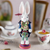 The Canton Christmas Shop Hollywood Nutcrackers White Rabbit from Kurt Adler at tea party