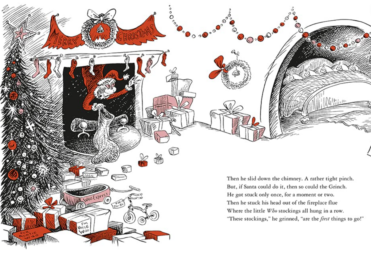 'How The Grinch Stole Christmas!' by Dr. Seuss book Christmas Cheer All Year