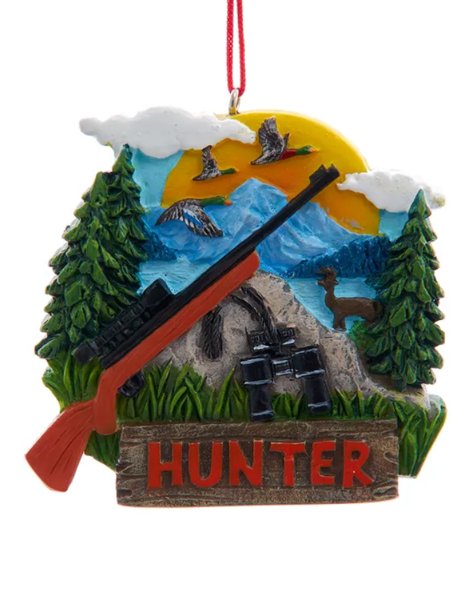 Christmas Cheer All Year Hunters Ornament by Kurt Adler