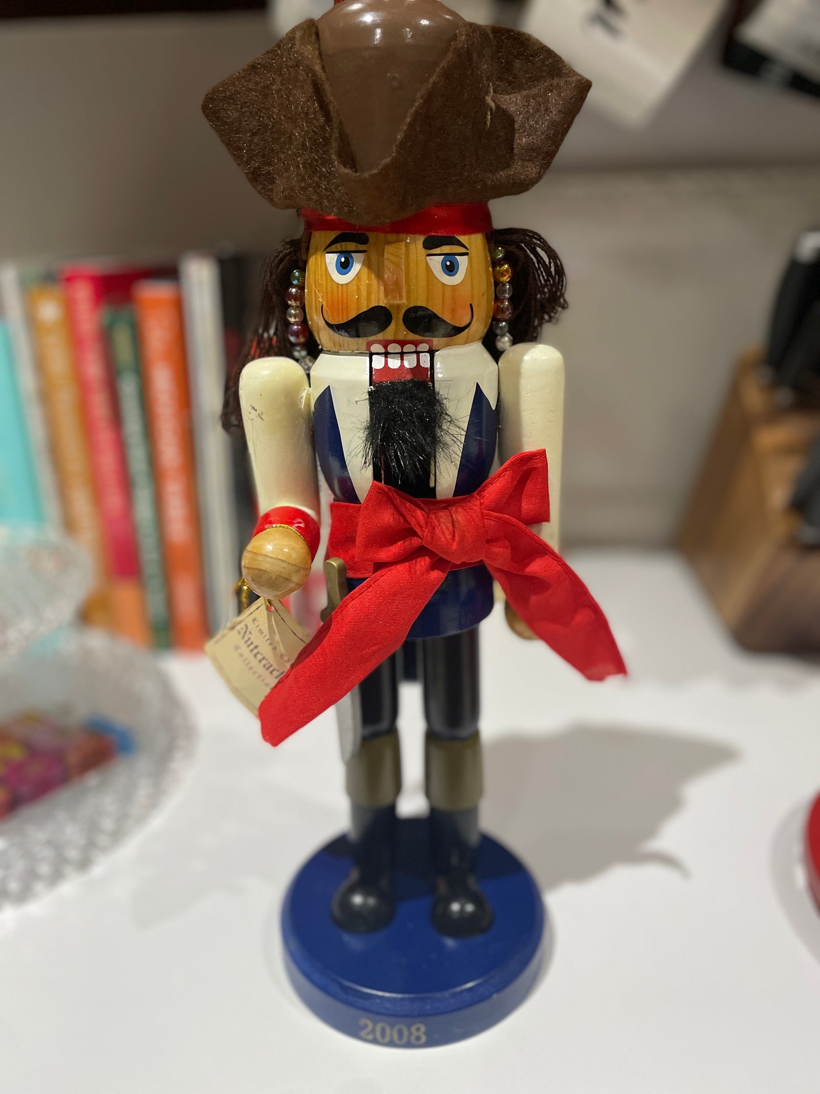 15" Limited Edition Jack Sparrow Pirate Nutcracker