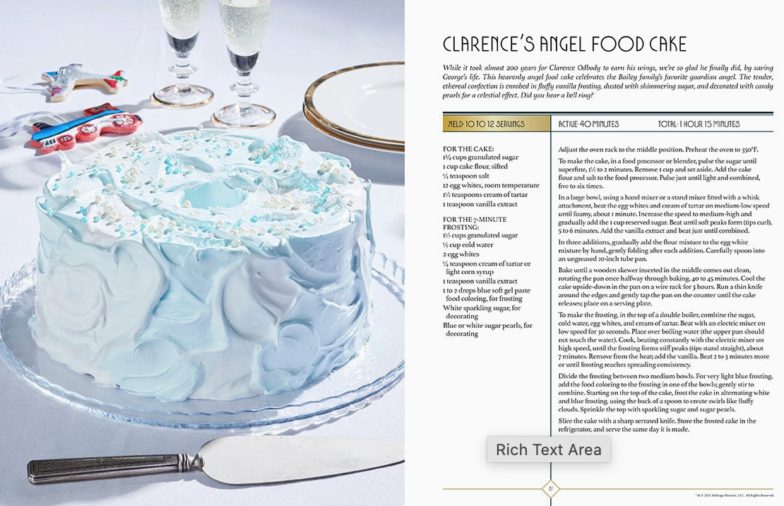 Its a Wonderful Life The Official Bailey Family Cookbook Christmas Cheer All Year 