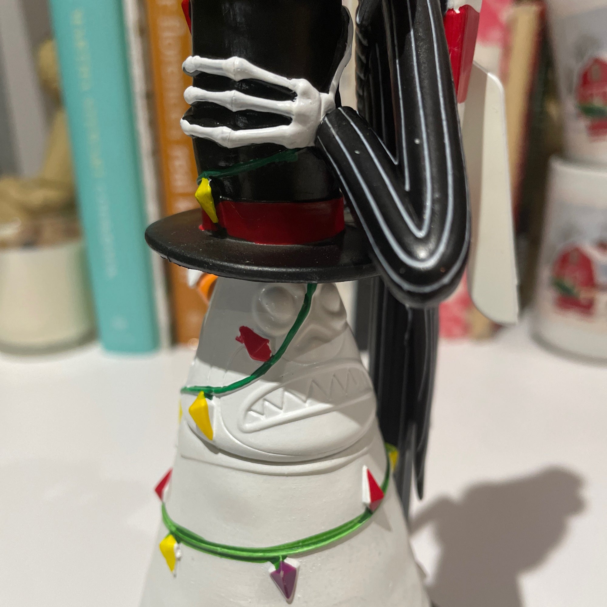 Christmas Cheer All Year 11" Jack Skellington Nutcracker with Snowman Disney Nightmare before Christmas
