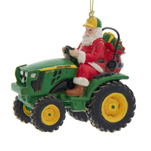 Christmas Cheer All Year John Deere™ 4052M Compact Tractor With Santa Ornament