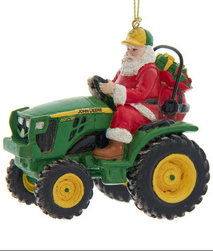 Christmas Cheer All Year John Deere™ 4052M Compact Tractor With Santa Ornament