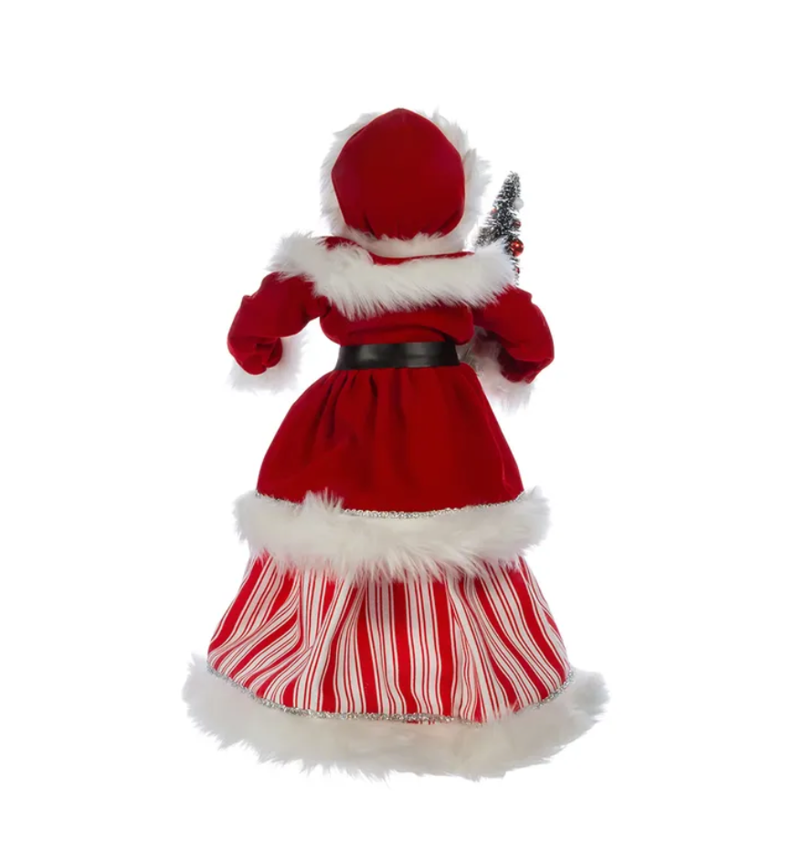 Christmas Cheer All Year Kringle Klaus Mrs. Claus Peppermint Figurine Kurt Adler