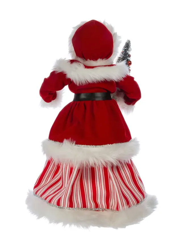 Christmas Cheer All Year Kringle Klaus Mrs. Claus Peppermint Figurine Kurt Adler