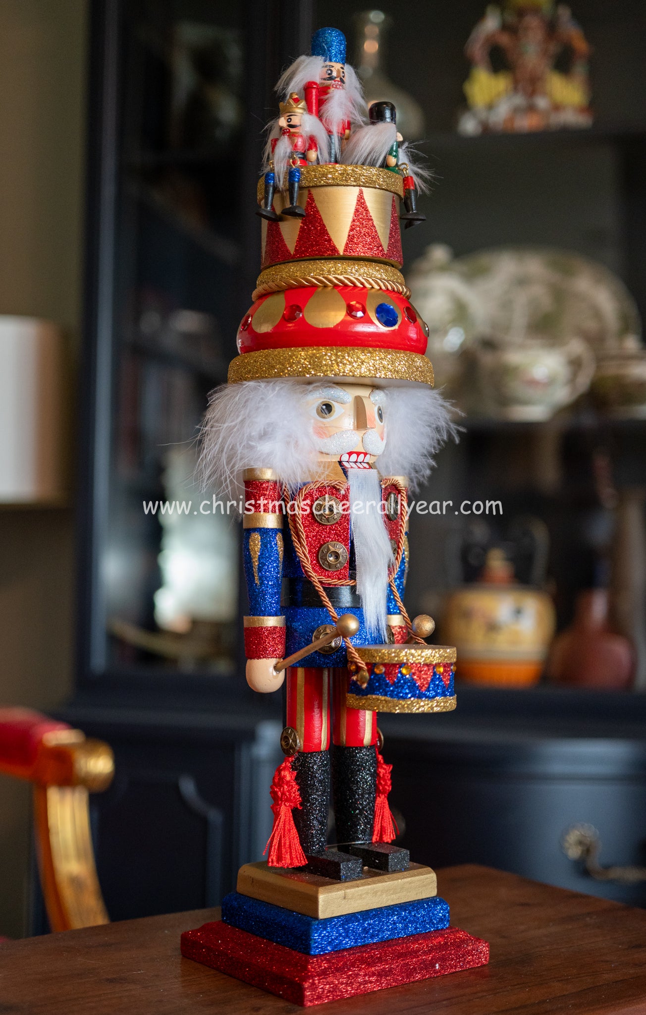 Musical Kurt Adler Nutcracker Christmas Cheer All Year