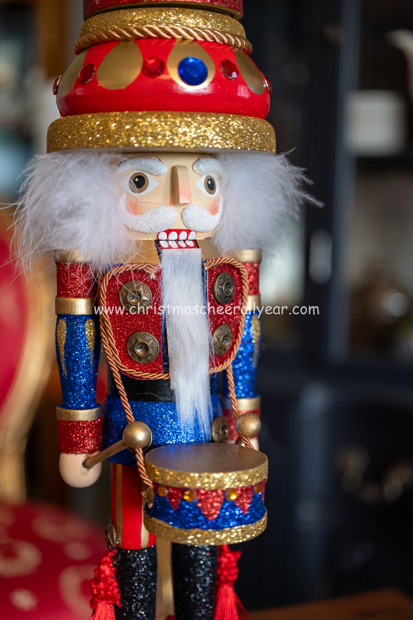 Musical Kurt Adler Nutcracker Christmas Cheer All Year