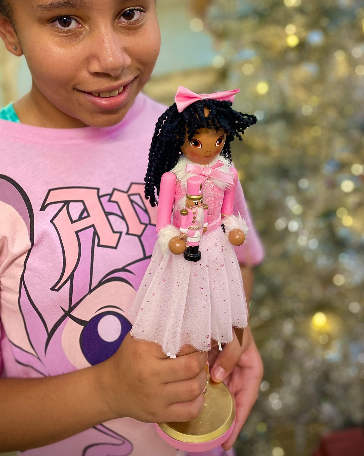 Christmas Cheer All Year 12" Black Clara Ballerina Nutcracker F2269 by Kurt Adler Nutcracker Ballet