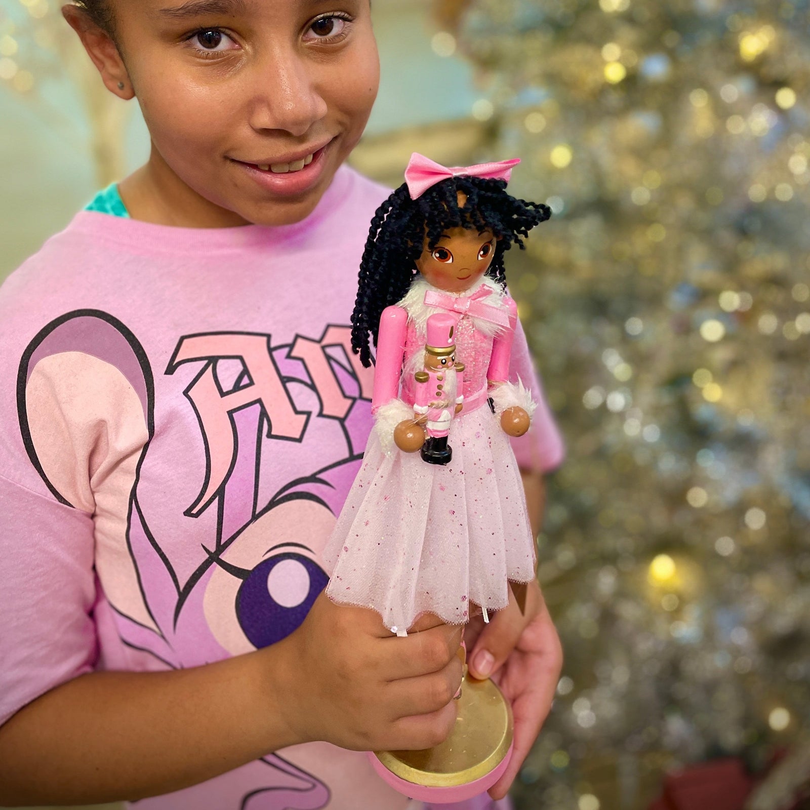 Christmas Cheer All Year 12" Black Clara Ballerina Nutcracker F2269 by Kurt Adler Nutcracker Ballet