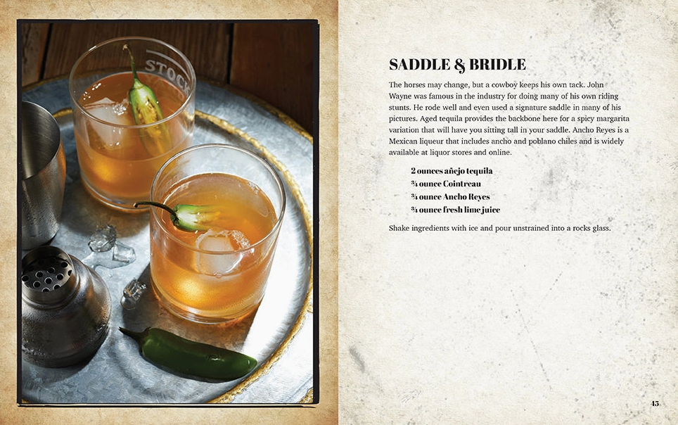 Christmas Cheer All Year John Wayne the Official Cocktail Book for John Wayne fans christmas gift