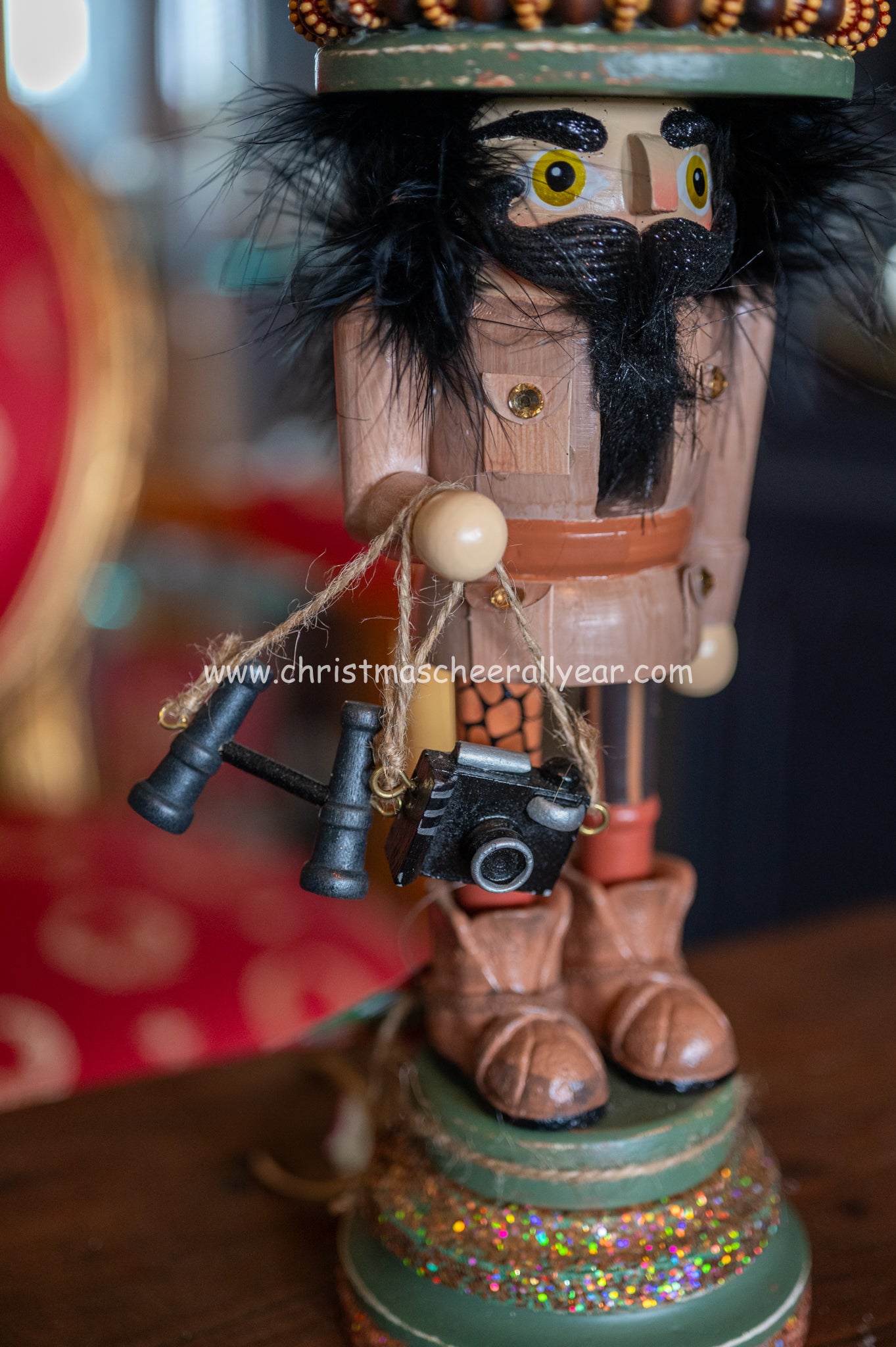 Kurt Adler Safari Nutcracker available online at Christmas Cheer All Year