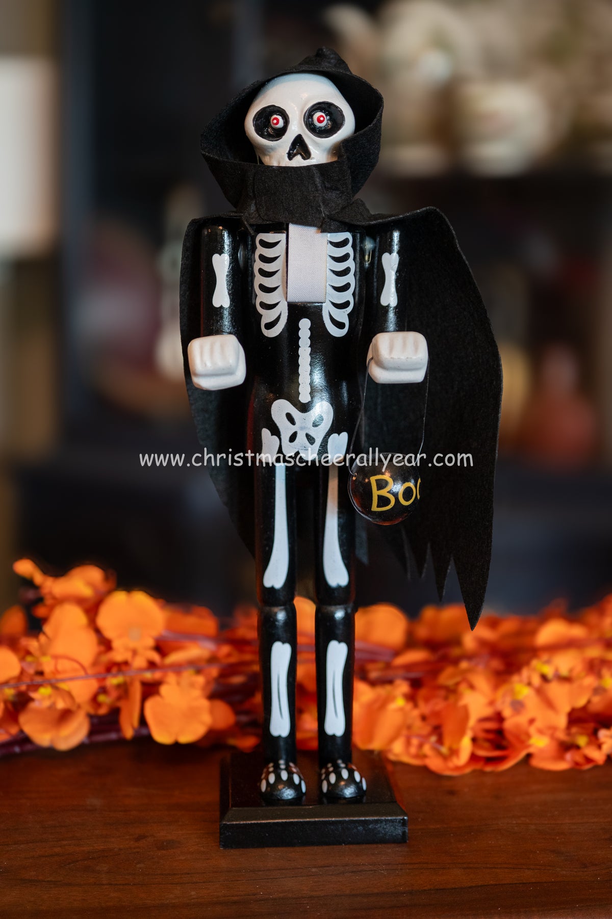 Christmas Cheer All Year Kurt Adler Halloween Skeleton Nutcracker
