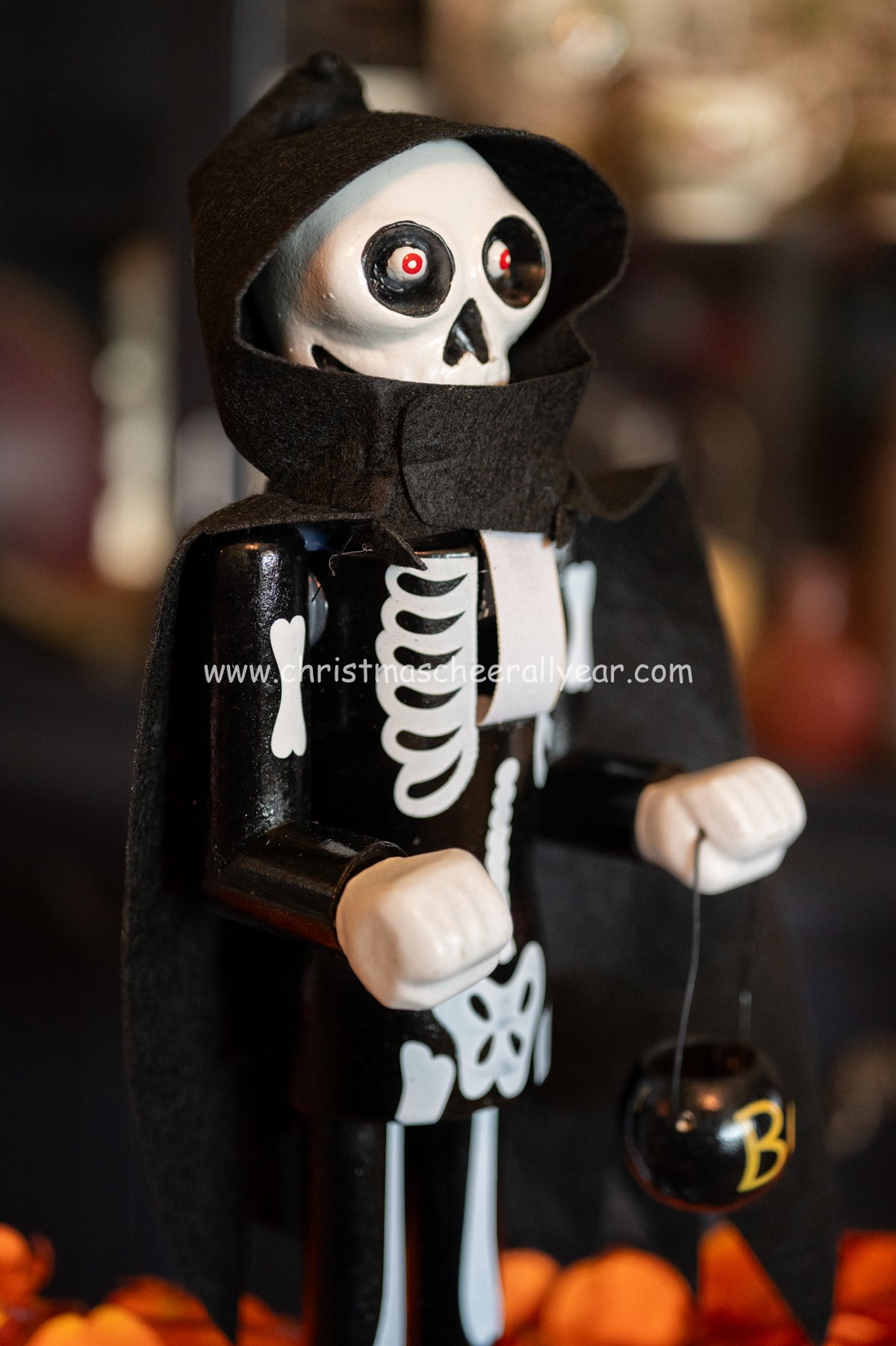 Halloween skeleton nutcracker Christmas Cheer All Year store