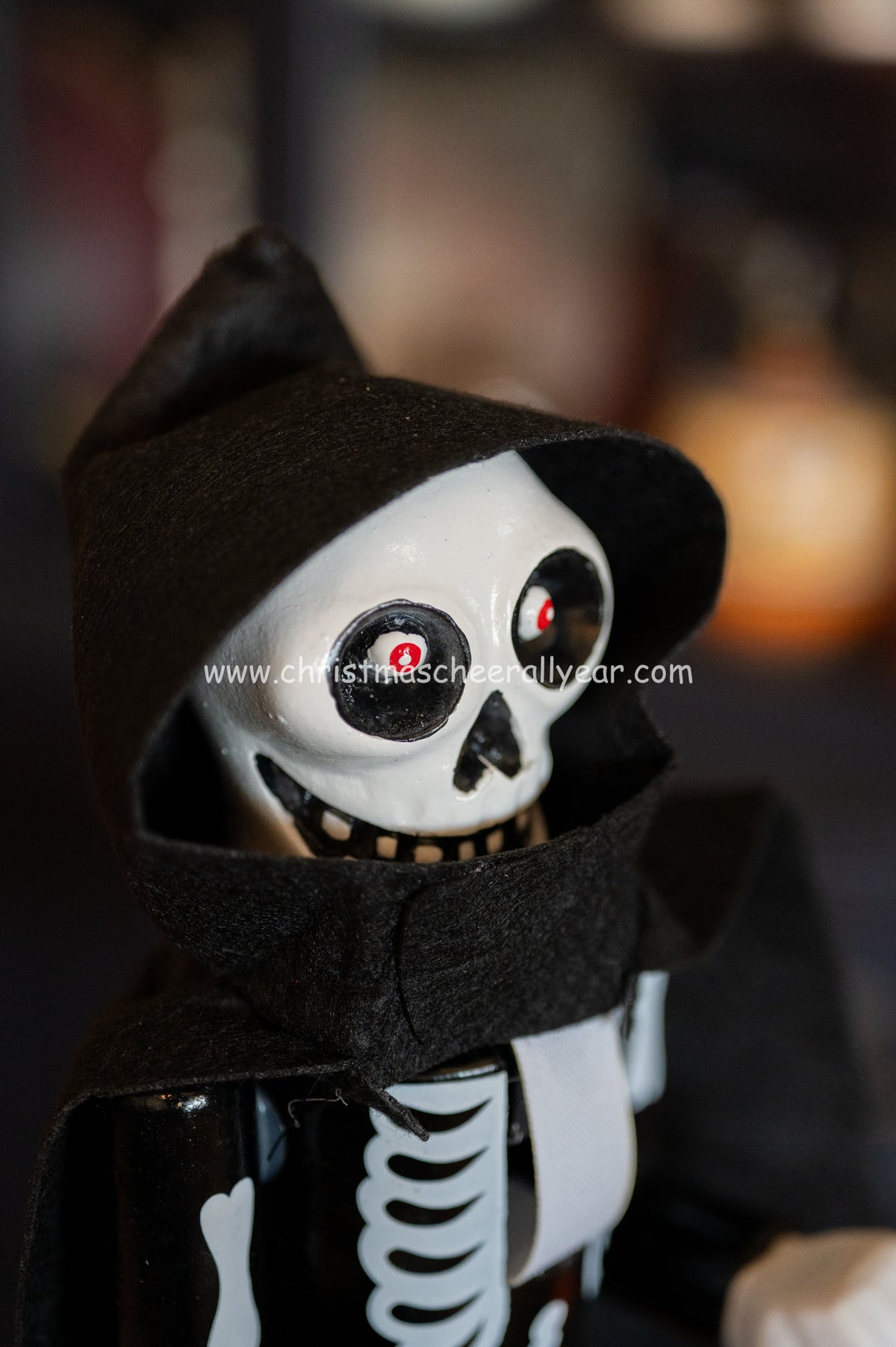 Highly detailed skeleton nutcracker Christmas Cheer All Year Store