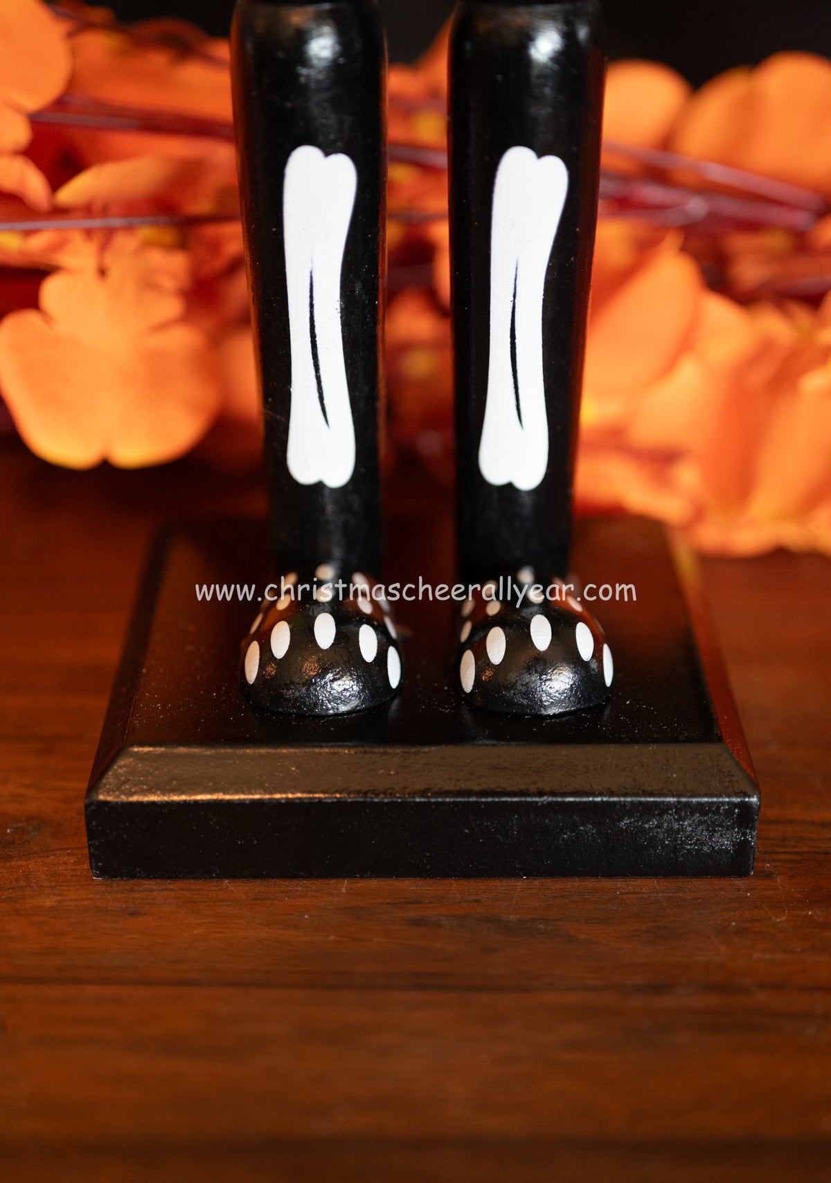 Halloween skeleton nutcracker by kurt adler by the Christmas Cheer All year store