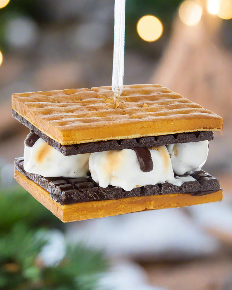 Christmas Cheer All Year s'mores foam ornament by Kurt Adler