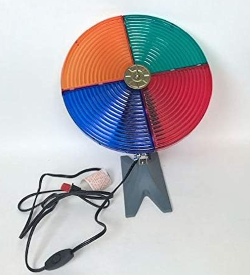 Vintage Style Christmas Tree Color Wheel - Christmas Cheer All Year