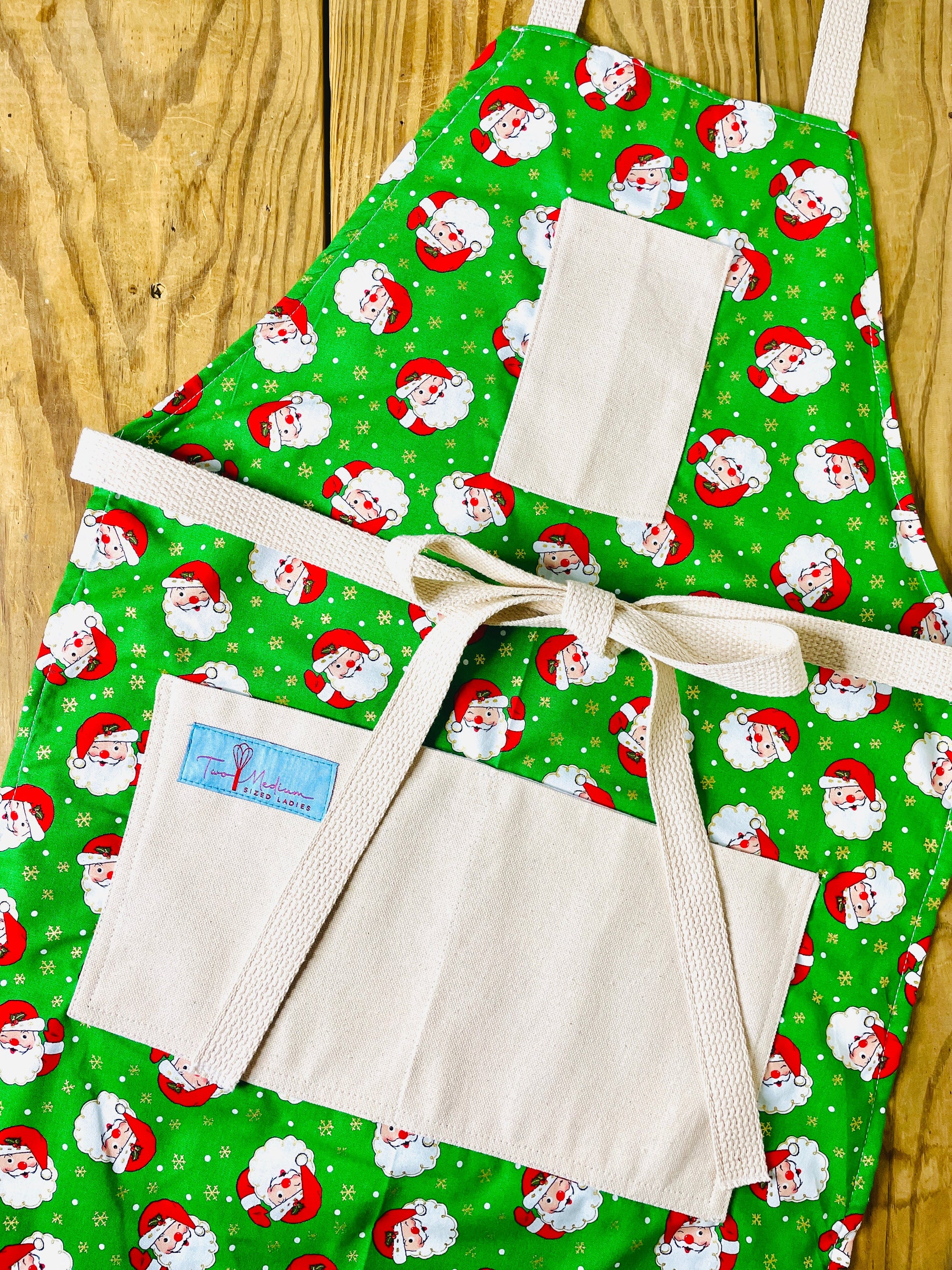 Winking Santa Apron