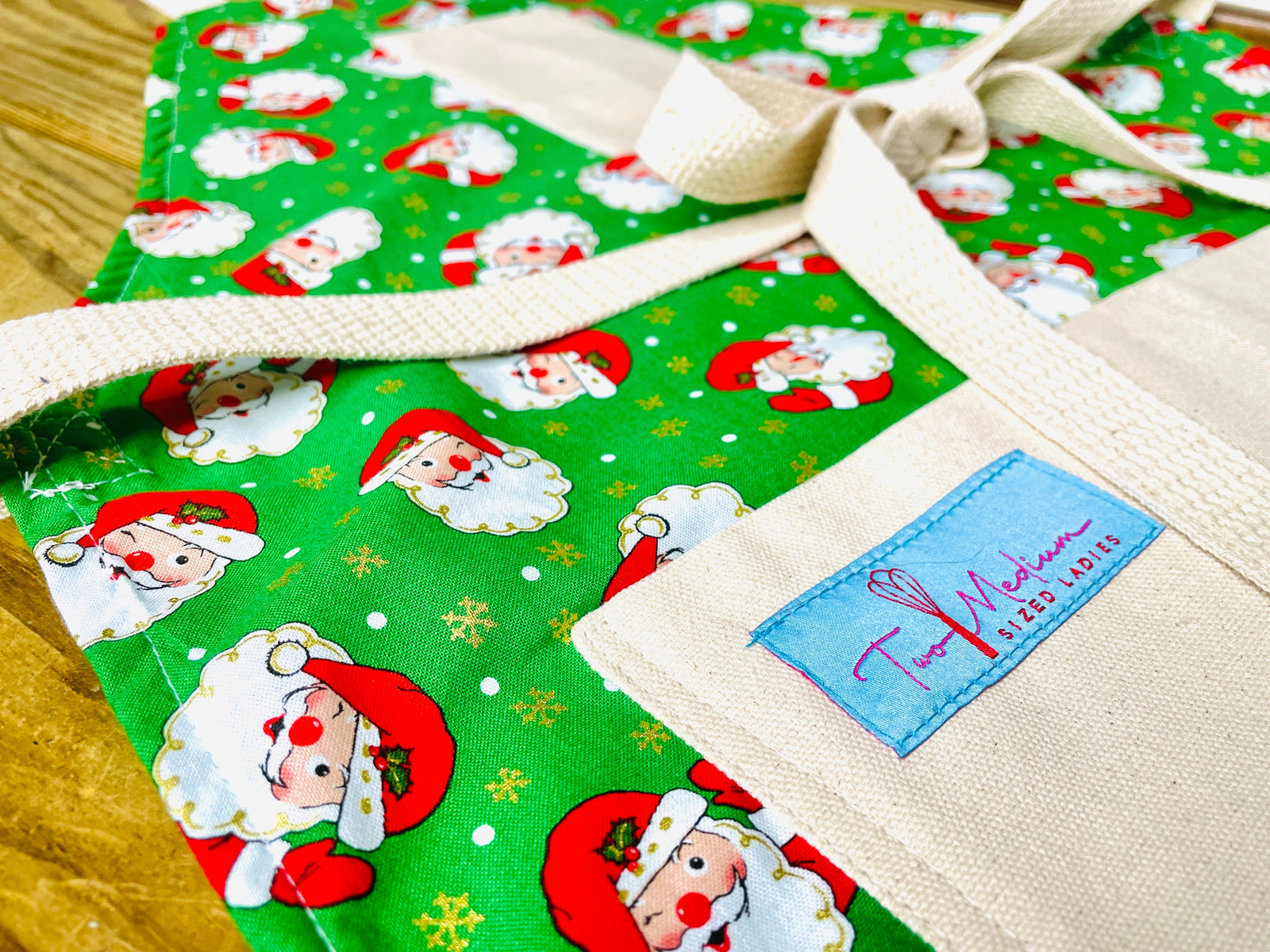 Winking Santa Apron